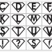Superhero Symbols | BeccaBug.com